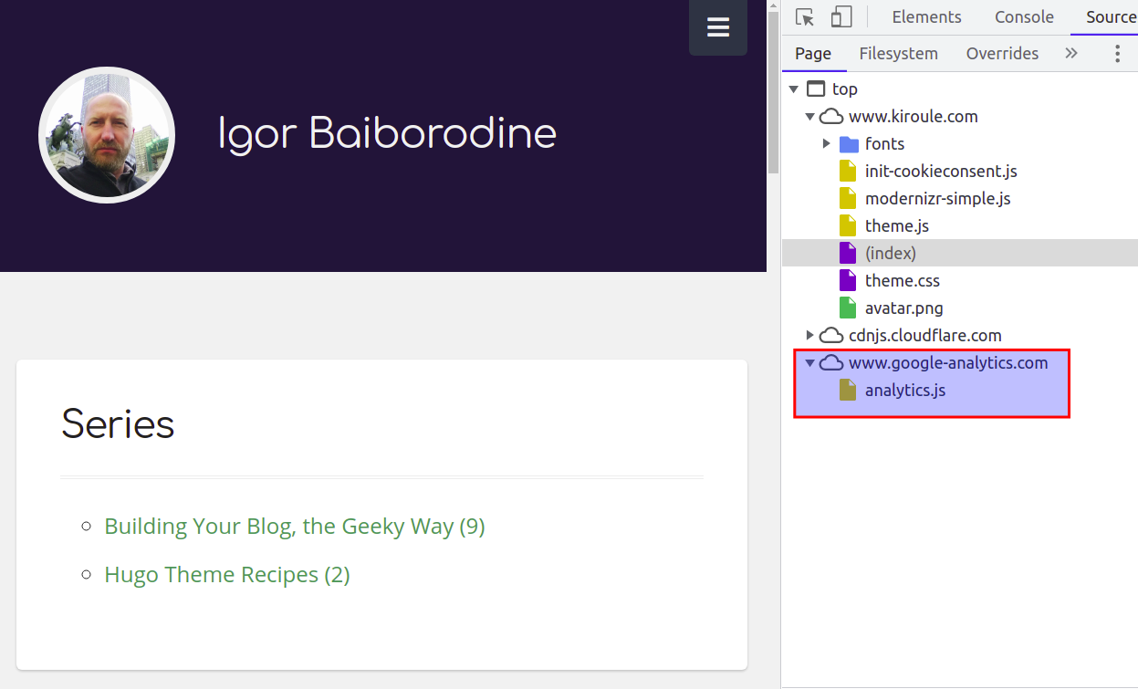 Google Analytics gtag.js