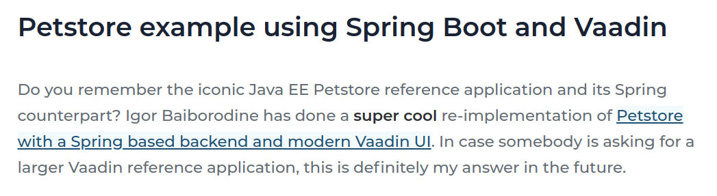 Vaadin Community Spotlight